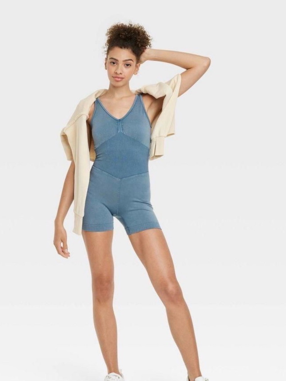 NWT JoyLab Seamless Short Bodysuit